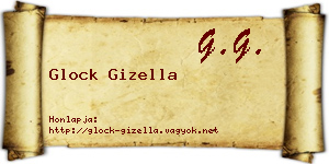 Glock Gizella névjegykártya