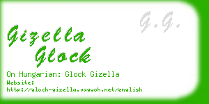 gizella glock business card